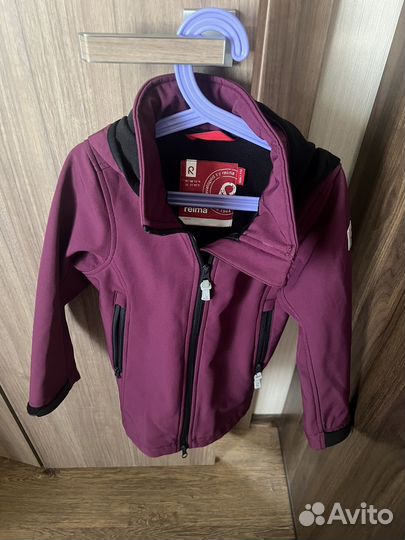 Куртка reima softshell 110