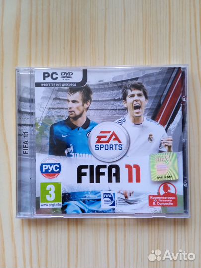 Компьютерная Игра (пк/PC) Лицензионная FIFA 11