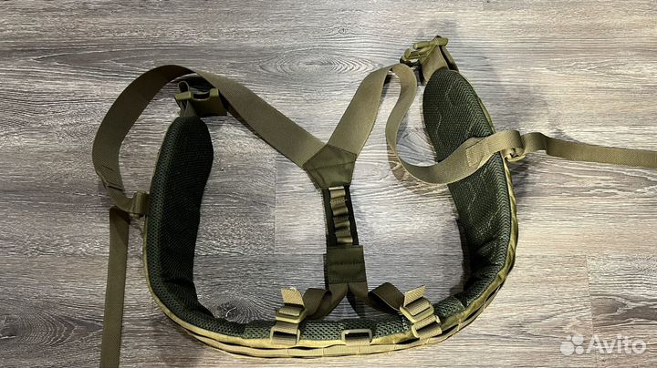 Разгрузочный пояс скиф мох и подтяжки скиф