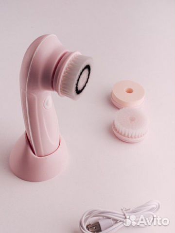 Электрическая щетка для чистки лица новая