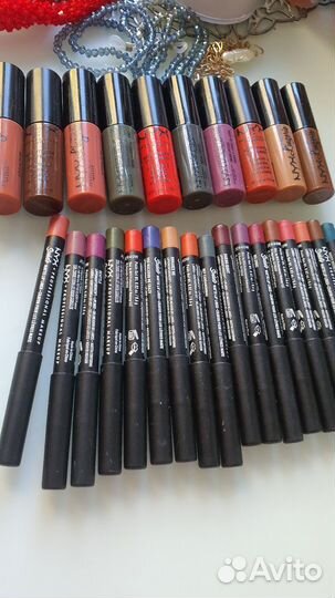 Набор помад и карандашей NYX оригинал