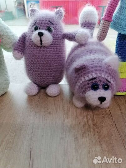 Вязанные игрушки ручной работы