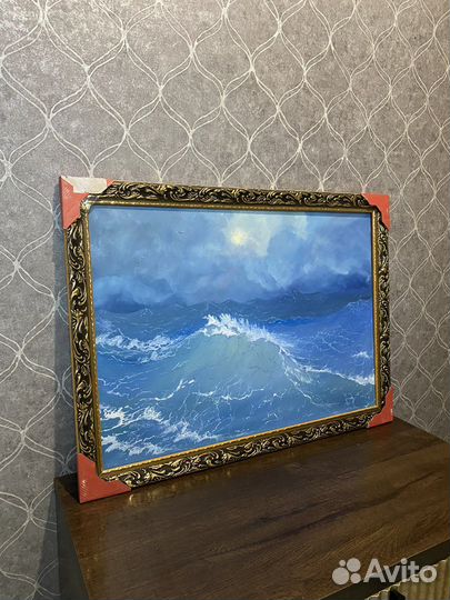 Картина интерьерная 50*70 в раме, холст, масло