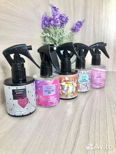 Мист спрей парфюмерный для волос Victoria