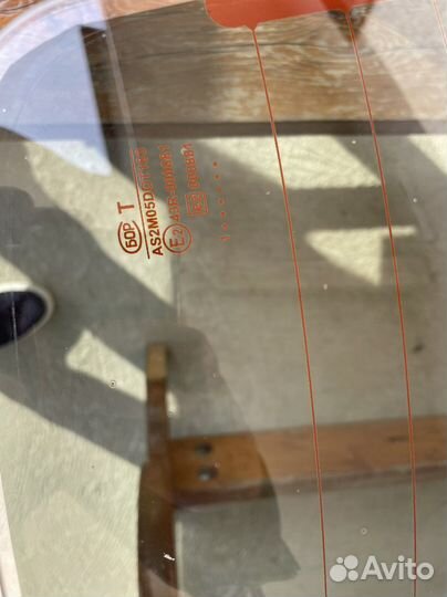 Заднее стекло ваз 2107