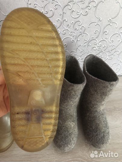Валенки детские