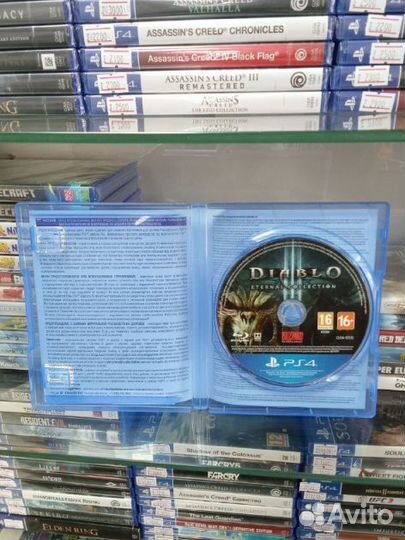 Diablo 3 eternal collection диск ps4