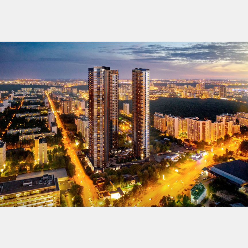 1-к. квартира, 42 м², 31/50 эт.