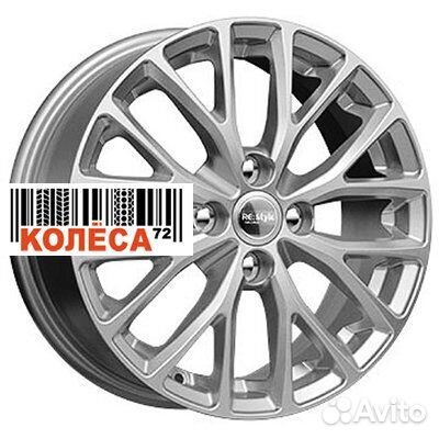 Кик кс782 6x15 4x100 ET48 Dia54.1 Сильвер