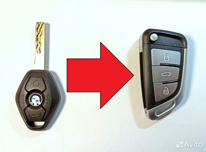 Ключ зажигания BMW X5 (E53 ) / HU92 / Апгрейд