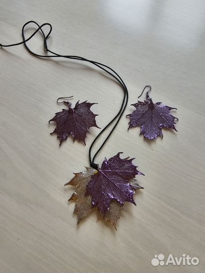 Серьги с подвеской бижутерия