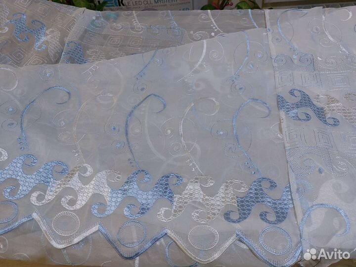 Тюль готовая и отрезы