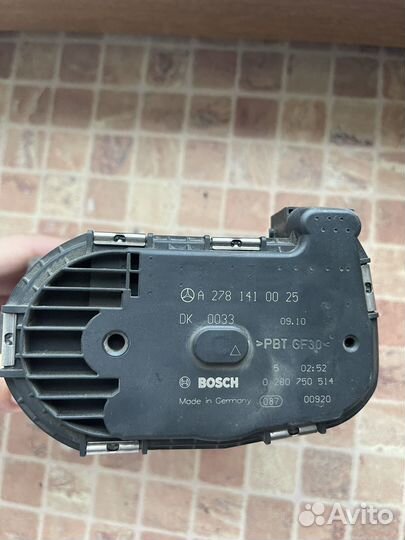 Дроссельная заслонка на mercedes cl 216