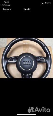 Руль s-line на audi q5, a4, a5