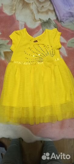Платье для девочки 86