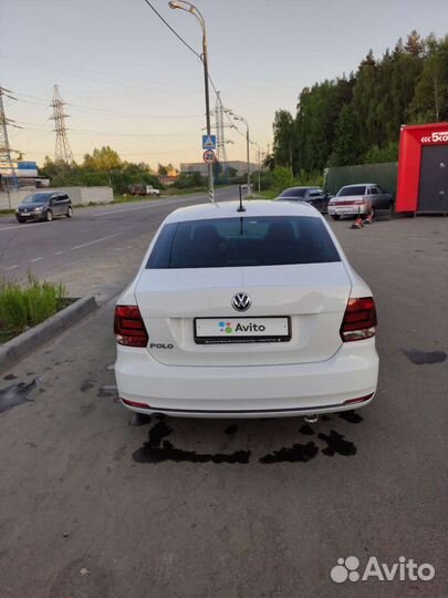 Volkswagen Polo 1.6 AT, 2019, 160 000 км