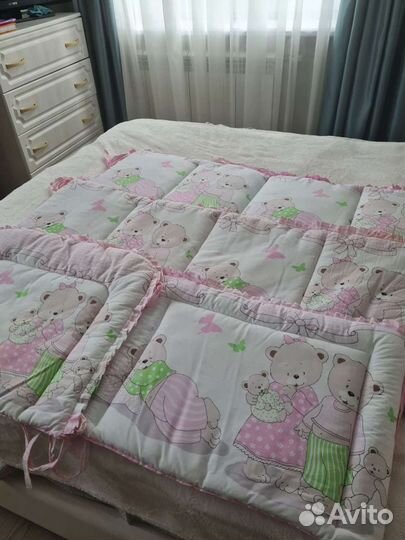 Бортики в детскую кроватку бу