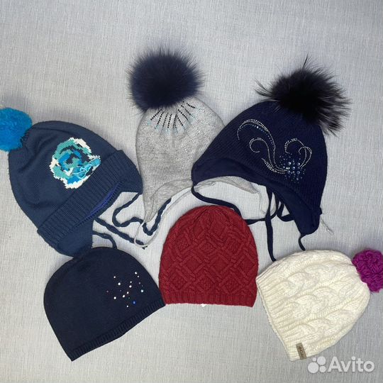 Шапки для девочки на осень и зиму