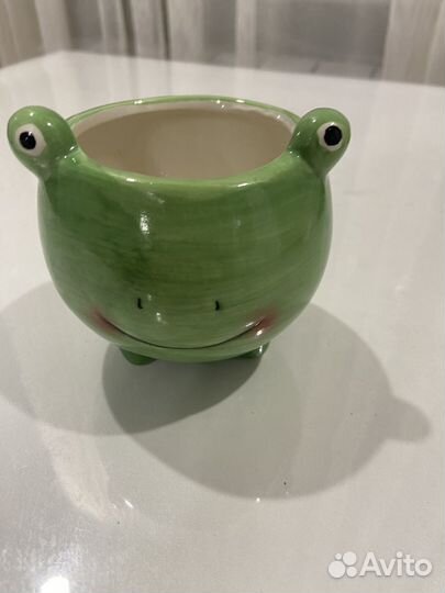 Лягушка керамическая