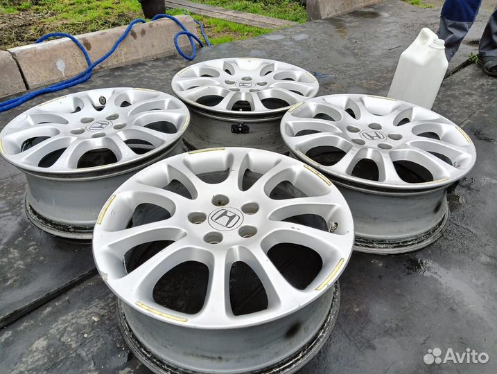 Литые диски r18 5x114 3 honda