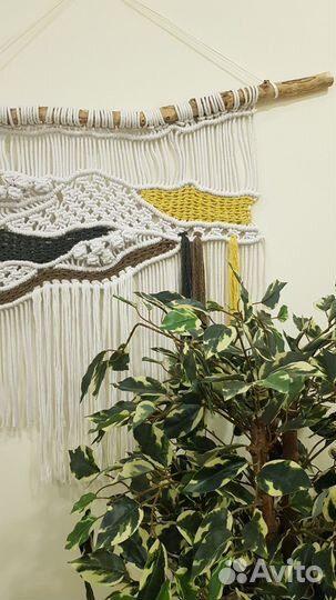 Панно макраме