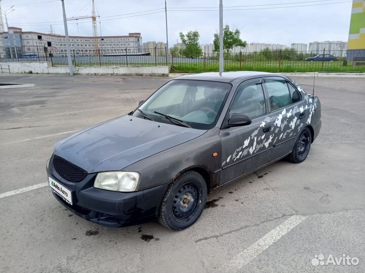 Hyundai Accent 1.5 МТ, 2002, 400 000 км