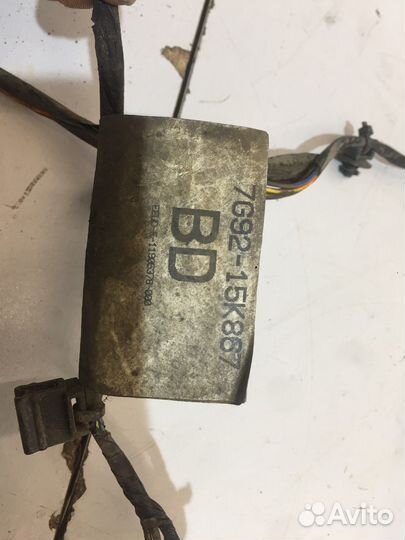 Электропроводка переднего бампера