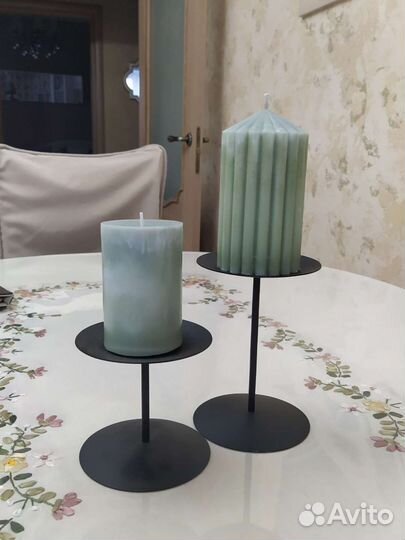 Свечи интерьерные ручной работы