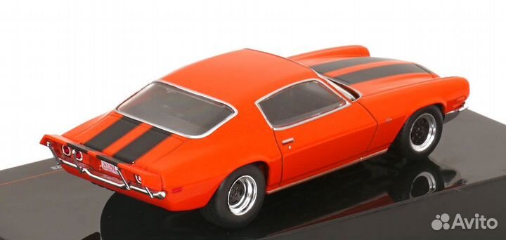 1/43 1972 Chevrolet Camaro RS-Z28 оранжевый Ixo
