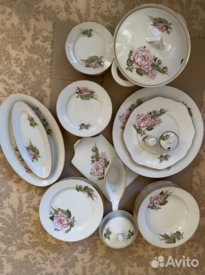 Столовый сервиз фарфор