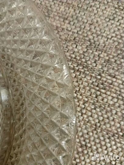 Масленка стекло СССР