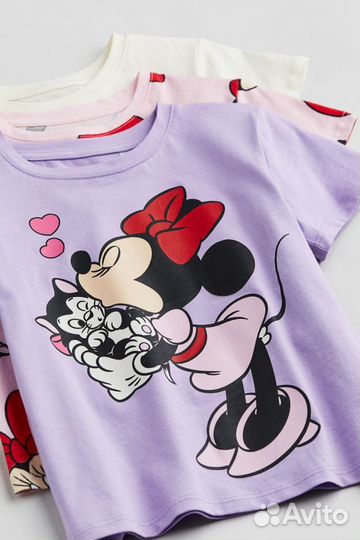 Футболка для девочки H&M 122/128 комплект
