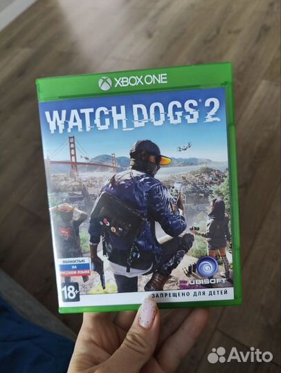 Watch dogs 2 xbox one диск игра