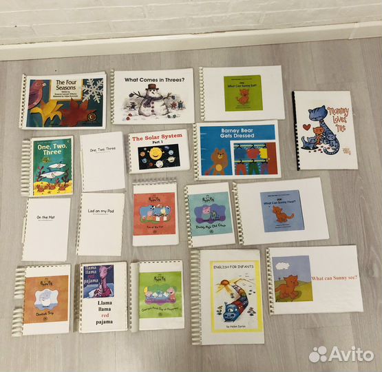 Детские английские книги и игры