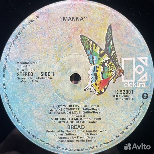 Bread – Manna (Англия)