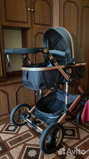 Коляска трансформер 3 в 1 wisesonle q3