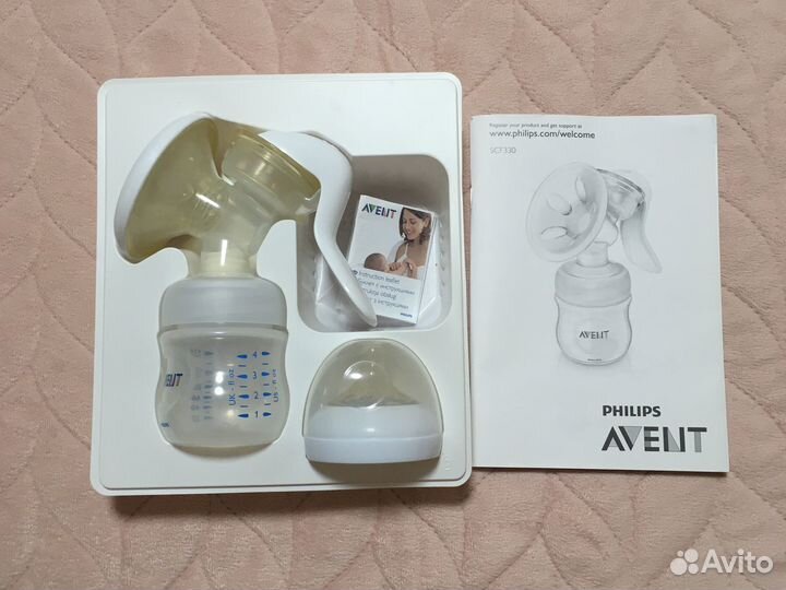 Молокоотсос avent ручной
