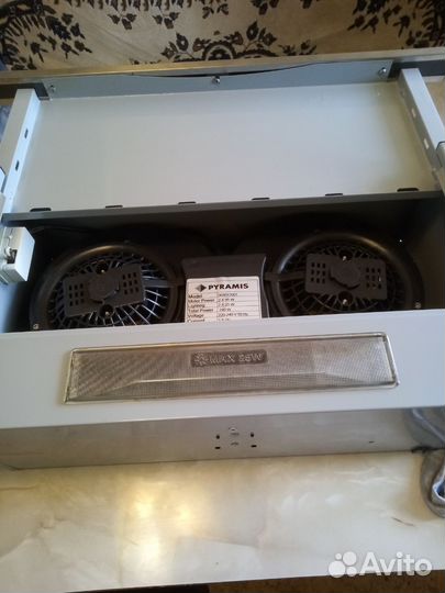 Вытяжка встраиваемая для кухни бу 60 см