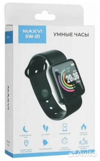 Смарт-часы Maxvi SW-01 white
