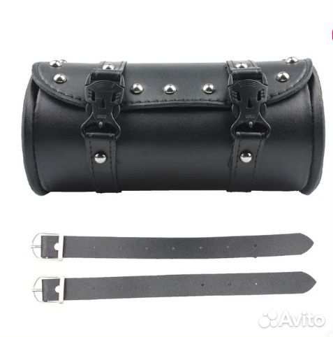 Сумка для мотоцикла, водонепроницаемая кожаная