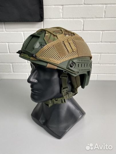 Шлем без ушей (Fast) c Team Wendy + чехол