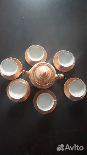 Изысканный чайный сервиз на 6 персон