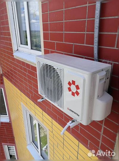 Установка кондиционера/закладка трассы