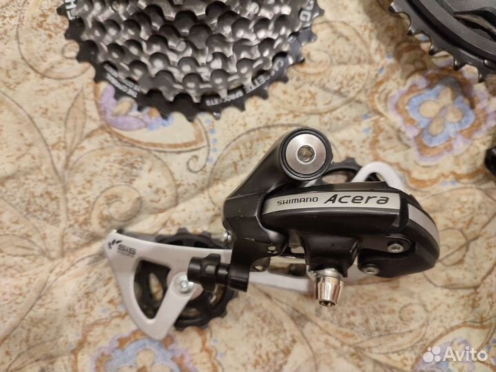 Трансмиссия shimano для велосипеда