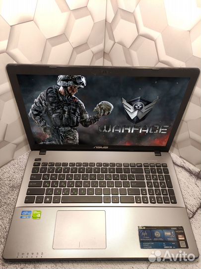 Игровой Asus intel/Nvidia 2GB/SSD/6GB/500GB/15.6