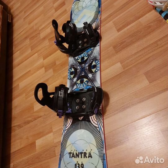 Сноуборд с креплениями 139