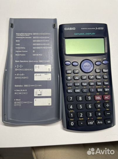 Калькулятор инженерный casio fx-82ES