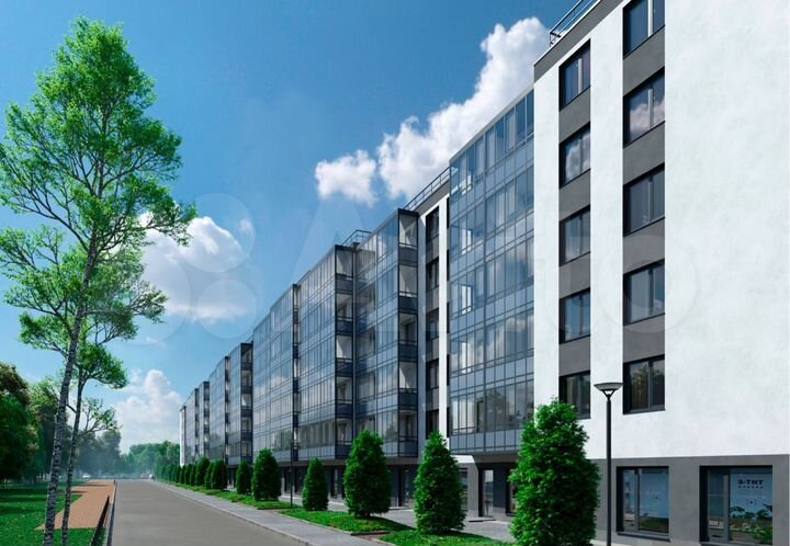 Квартира-студия, 23,2 м², 3/6 эт.