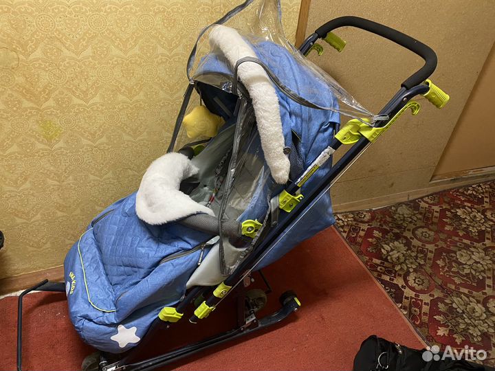 Коляска санки