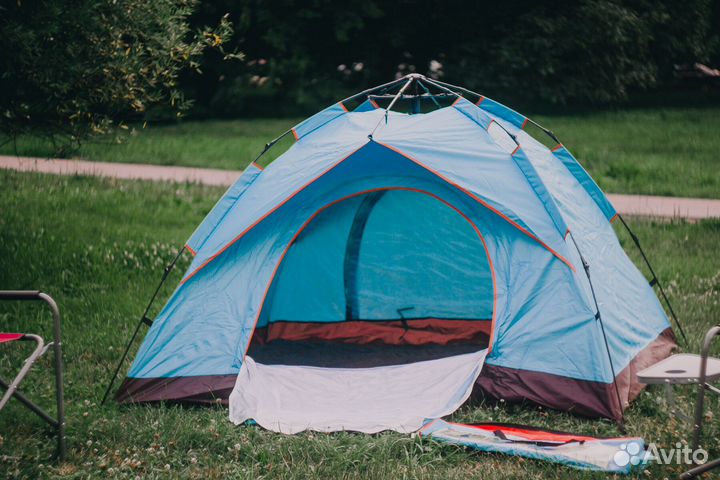 Палатка туристическая 4 местная